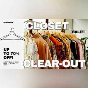 CLOSET CLEAR-OUT🩷 (Up to 70% OFF!!!)